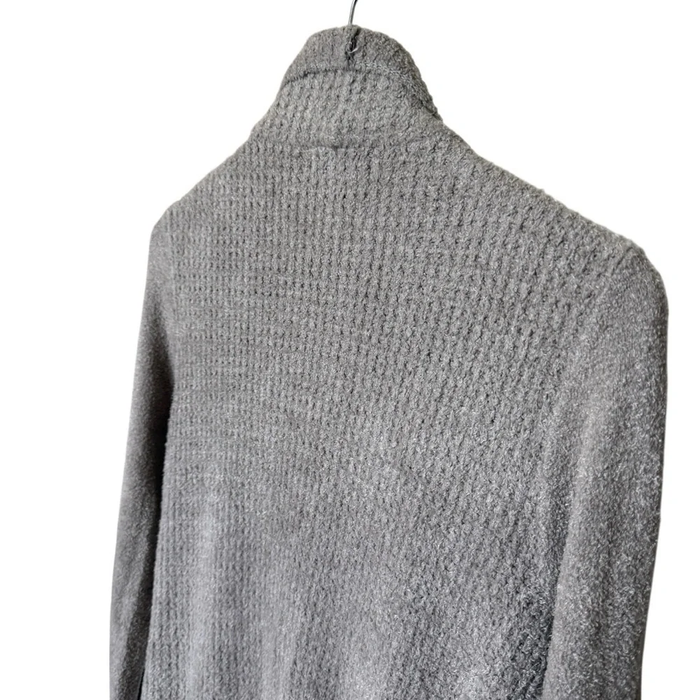 Barefoot Dreams Women's Gray CozyChic Lite Cardigan Sweater Size S Comfy Casual